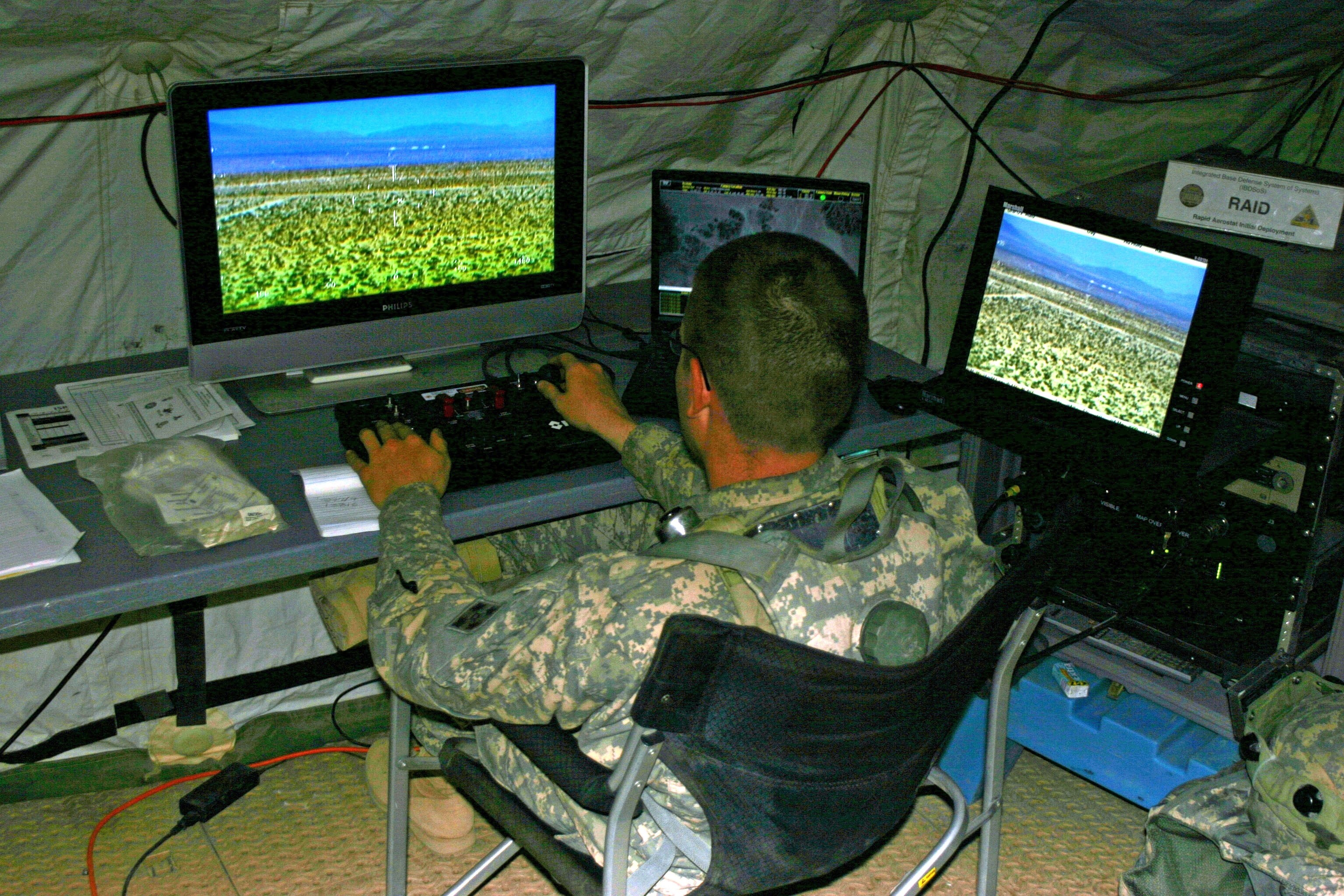 Army soldier monitoring system