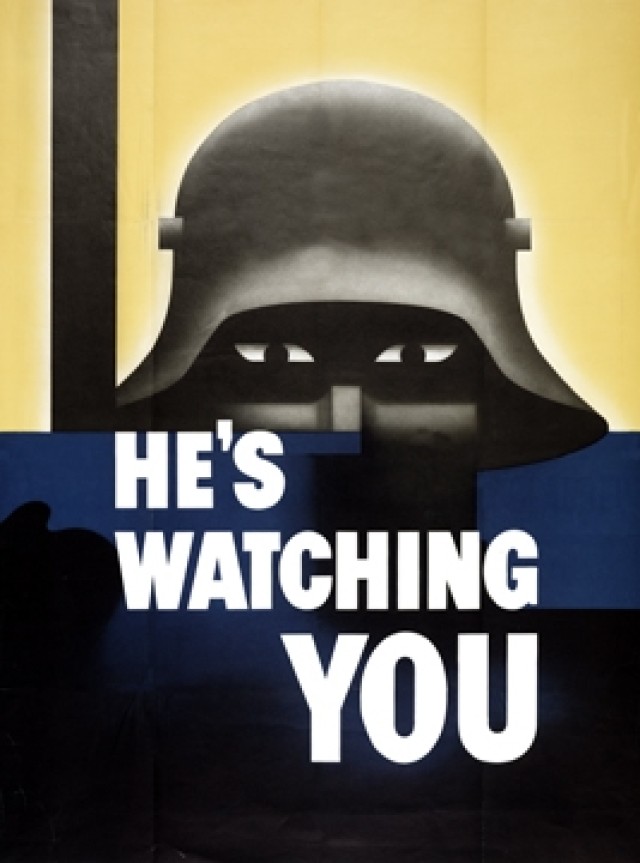 HE&#039;S WATCHING YOU