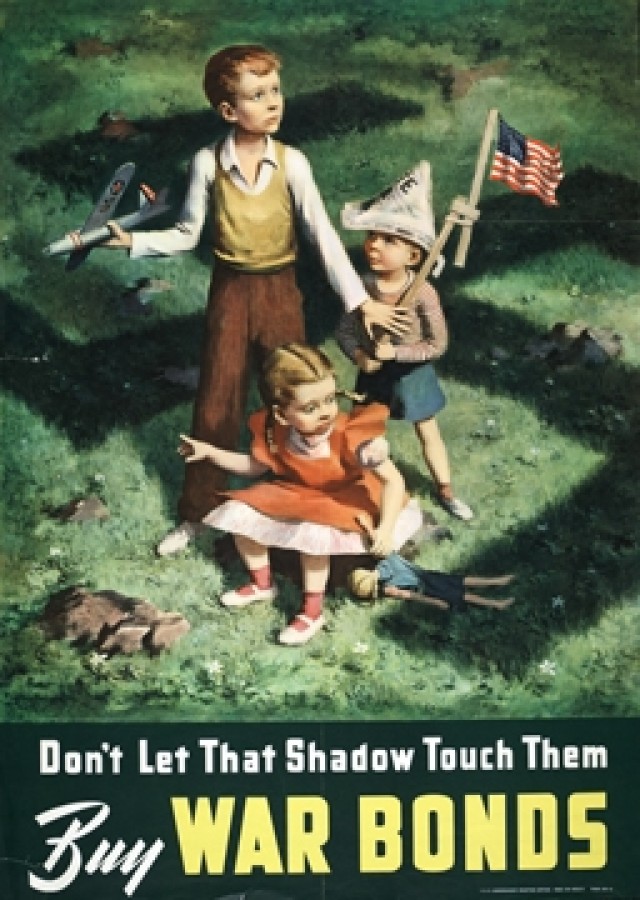 DON&#039;T LET THAT SHADOW TOUCH THEM, BUY WAR BONDS