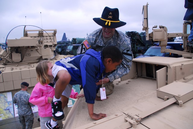 Abrams Tank Display
