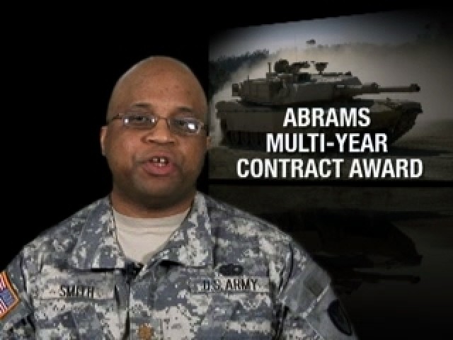 Abrams Multi-Year Contract Award