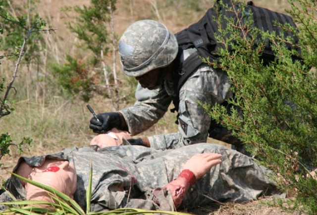 Soldiers Compete For Elite Medical Badge