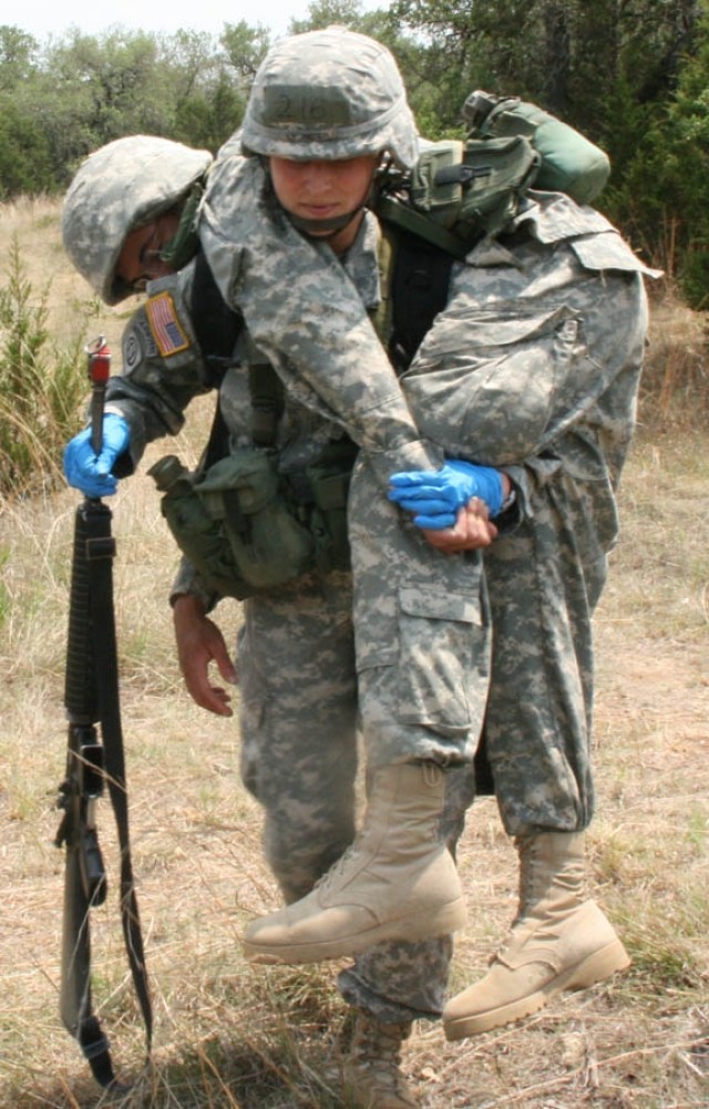 Soldiers Compete For Elite Medical Badge