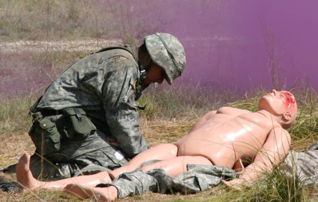 Soldiers Compete For Elite Medical Badge