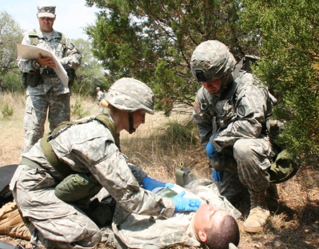 Soldiers Compete For Elite Medical Badge