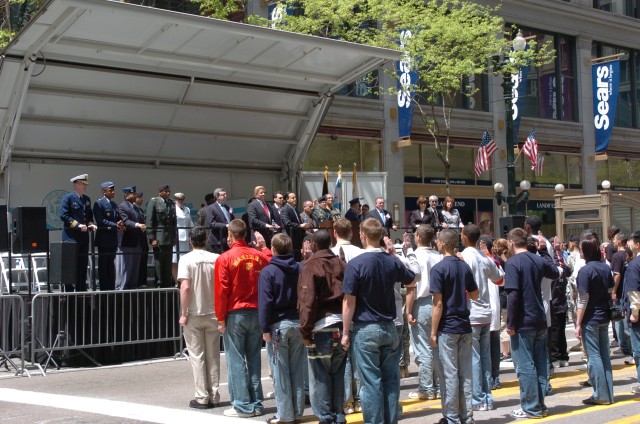 Memorial Day Observance in Chicago