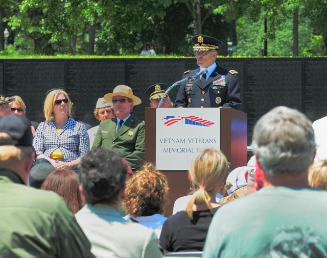 Memorial Day at the Vietnam Veterans Memorial