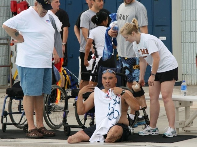 Wounded Warriors Tough Out Triathlon