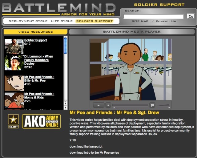 Battlemind Web site