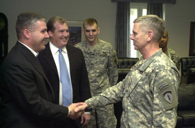U.S. Army Europe commanding general salutes team for humanitarian assistance following Albania explosion