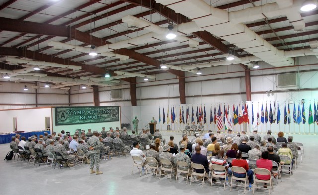 Expeditionary Contracting Command accepts first unit, 408th CSB changes hands