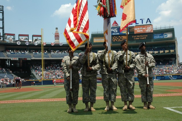 Army Birthday at the Braves