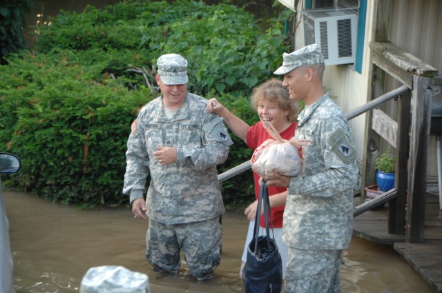 National Guard Responds to Indiana Flooding