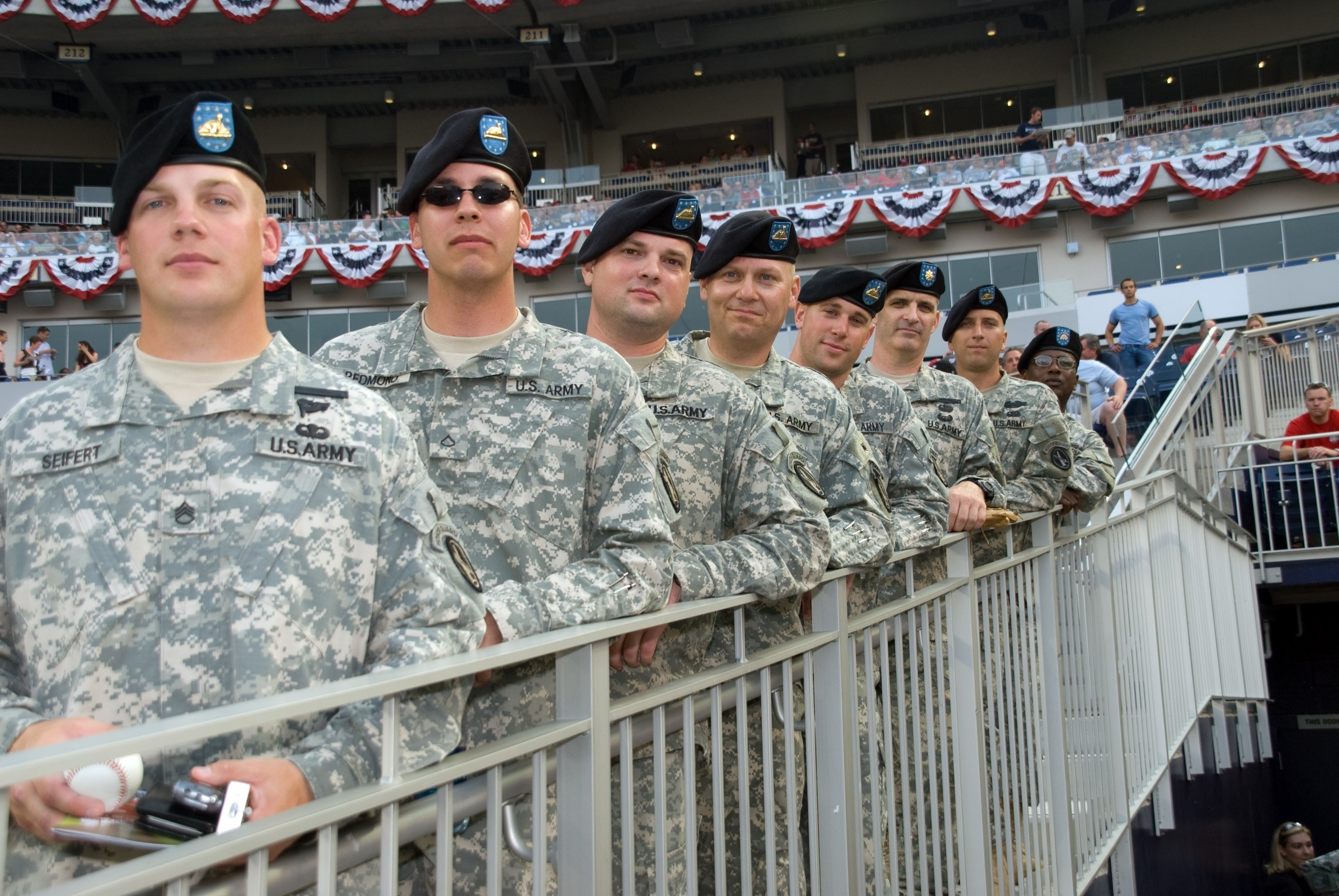 Soldiers Pitch in for Army Night at Nationals Stadium | Article | The ...