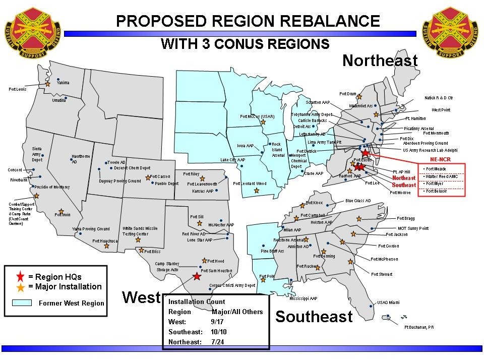 army acquisition corps assignment locations