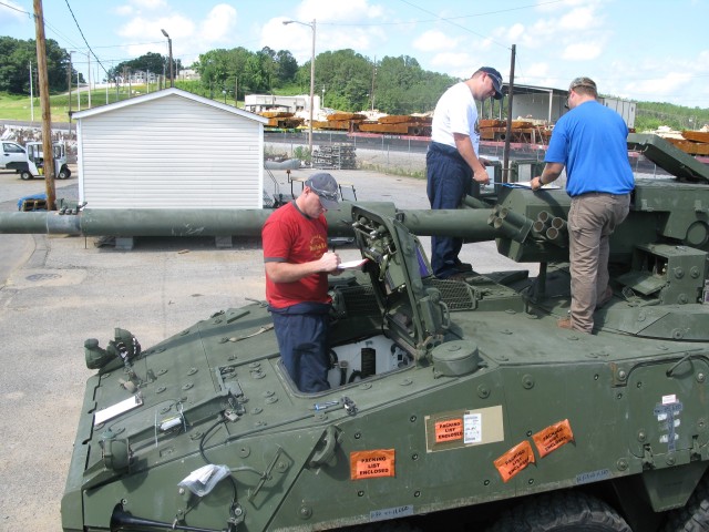 Another Stryker variant reset at Anniston