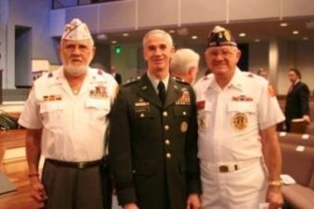 Cpl. Newton Duke received the Purple Heart on June 7 from LTG Kevin T. Campbell, SMDC/ARSTRAT commanding general. Duke is a veteran of the Korean War. He survived twenty-seven months as a Prisoner of War in North Korea from 1951-1953 and was...