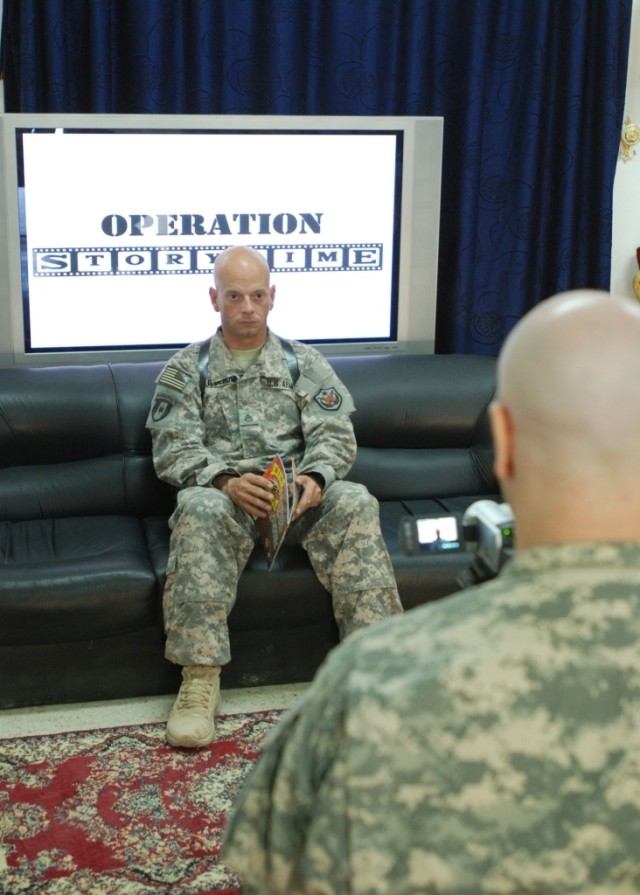 &#039;Operation Storytime&#039; Keeps Deployed Soldiers in Touch with Families