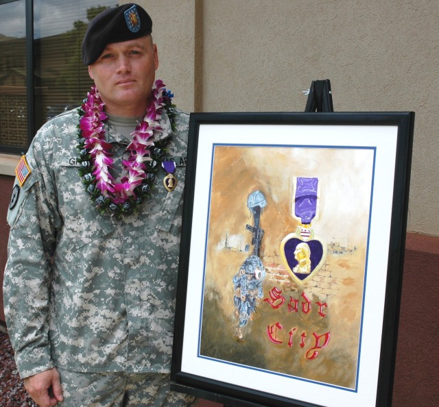 1-14 INF, 2/25 SBCT Soldier Awarded Purple Heart
