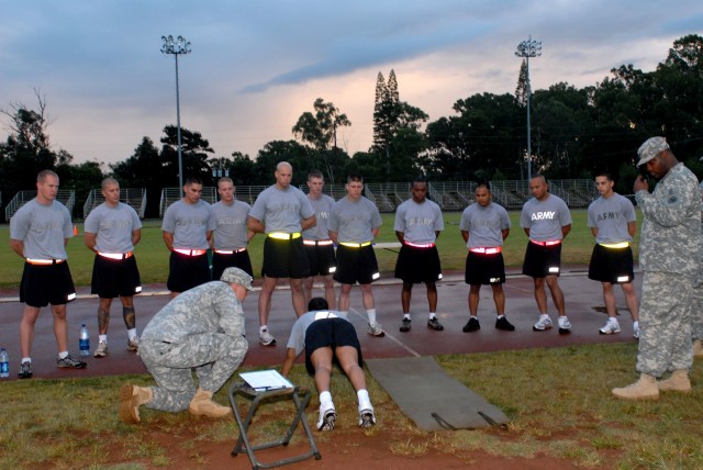 Day 4 - APFT &amp; urban warfare orientation course