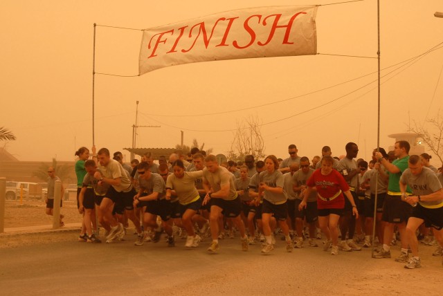Dust doesn&#039;t slow down runners on VBC