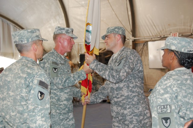 Army Sustainment Command battalion in Afghanistan gets new commander