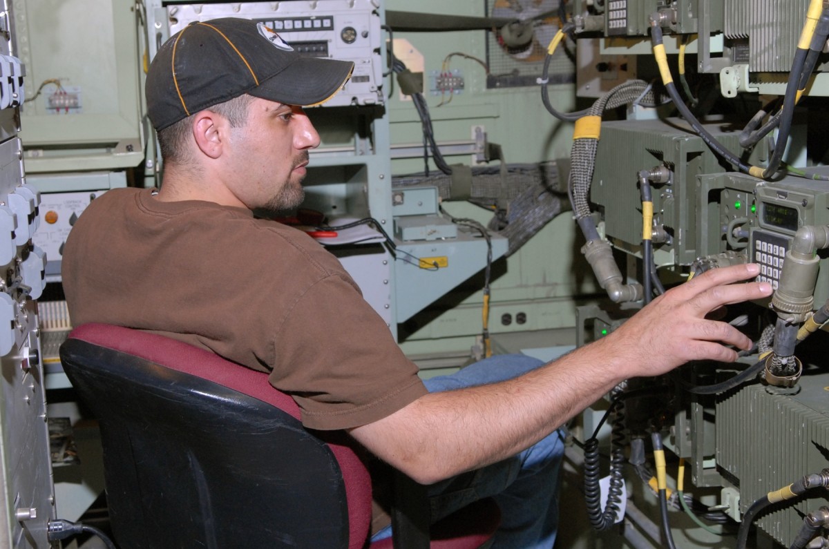 Depot only organization 'Resetting' TRC-190 high frequency radios