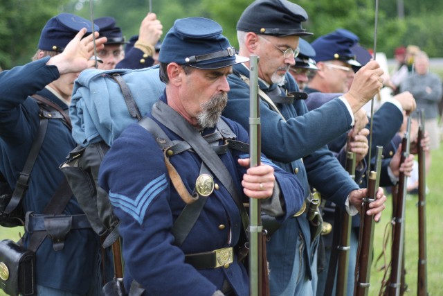 Loading weapons at Fort Drum military timeline