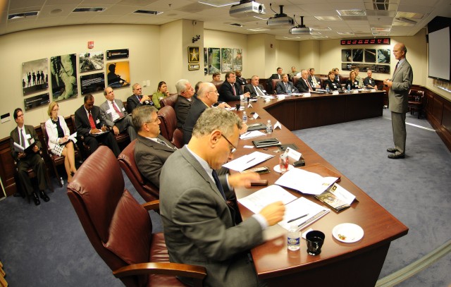 NY Business Council Visits Army Leaders