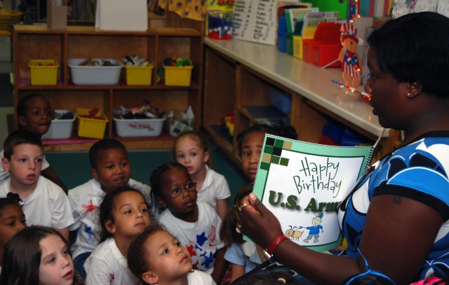 Former POW reads to Children