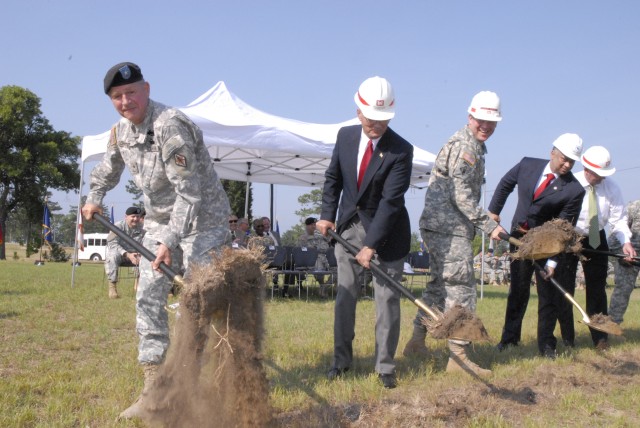 Combined Drill Sergeant School ground breaking at Fort Jackson