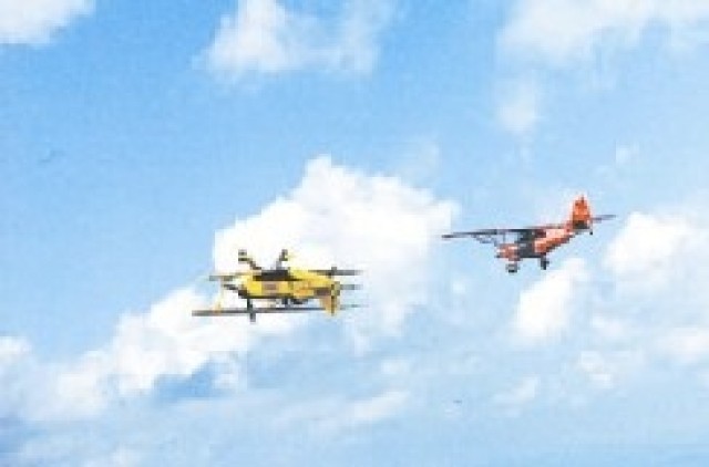 airshow - biplanes