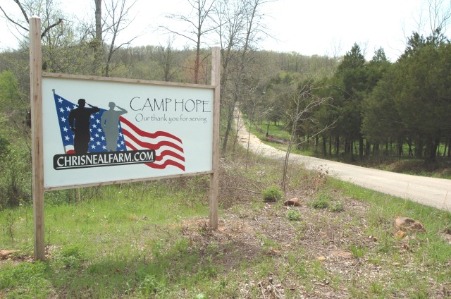Camp Hope Sign