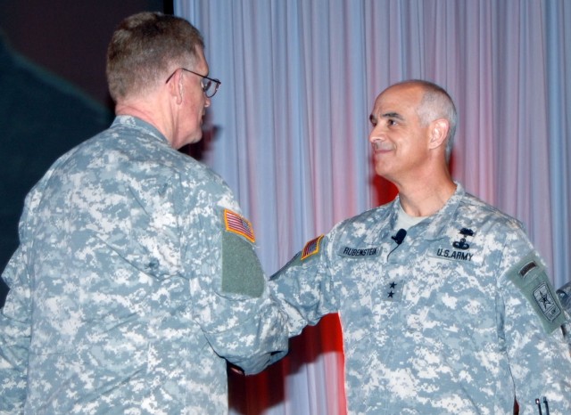 Rubenstein First Two-Star Medical Service Corps Chief