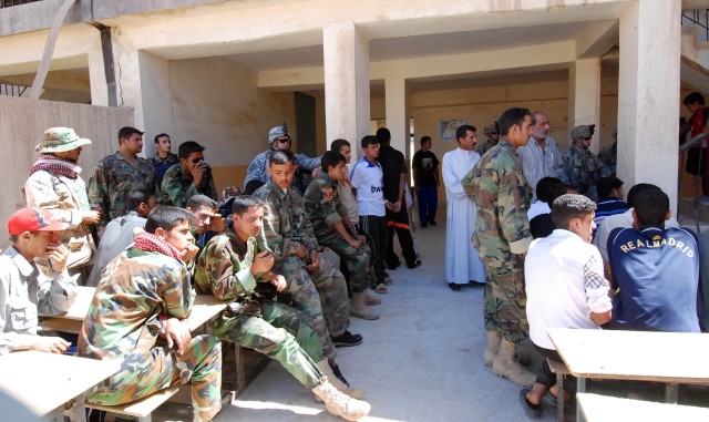 Soldiers Bring Hope with Adult Literacy Program in Iraq