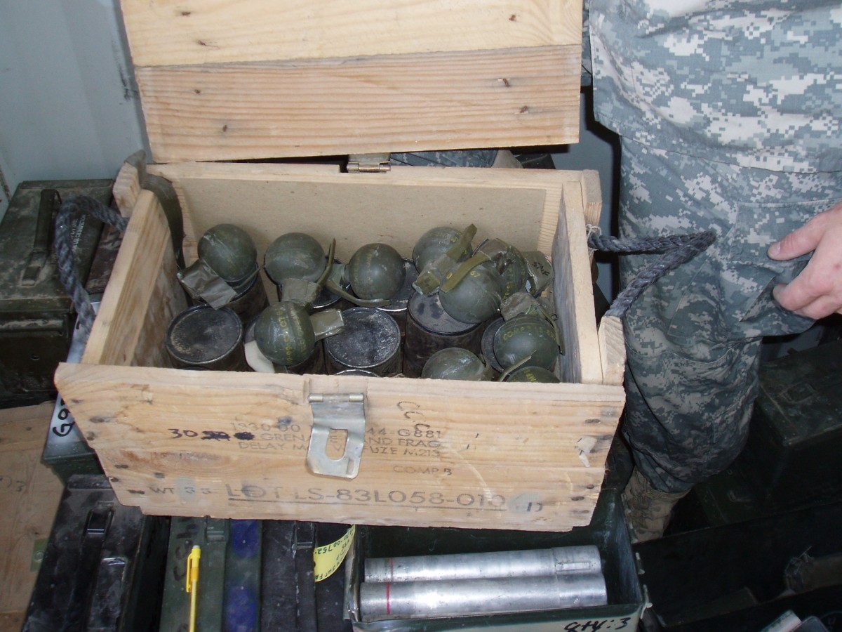 GRENADES What s All This Taping About Article The United States Army
