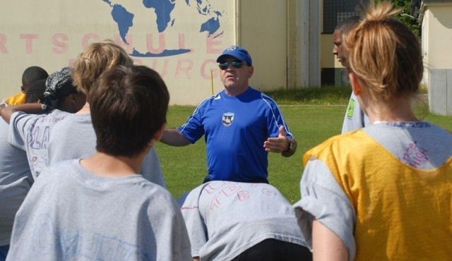 Children of Deployed Servicemembers Attend Sports, Fitness Camp