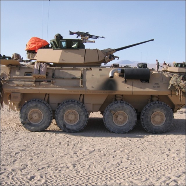 Picatinny Blast Shield for Light Armored Vehicle