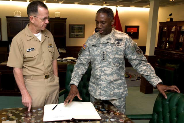 Mullen Offers Encouragement as New Africa Command Takes Shape