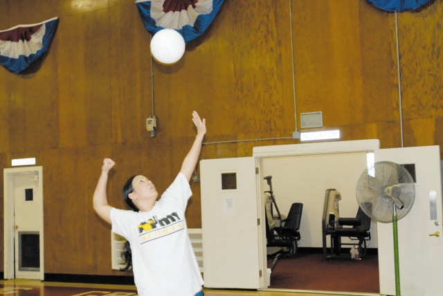 Volleyball practice