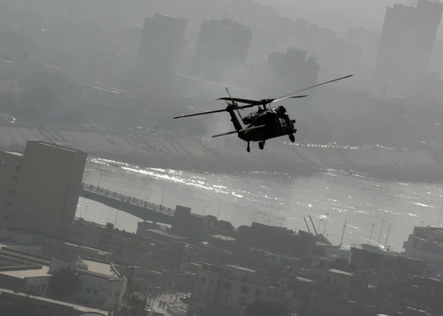 U.S. Army Europe aviators moving to new duty locations in Iraq