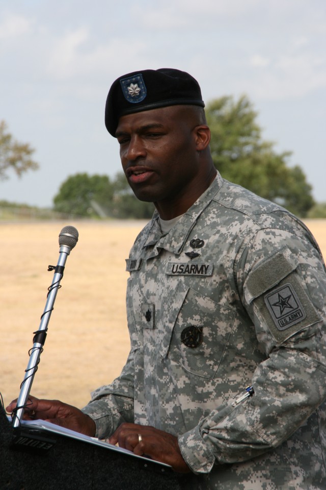 Lt. Col. Brown retires