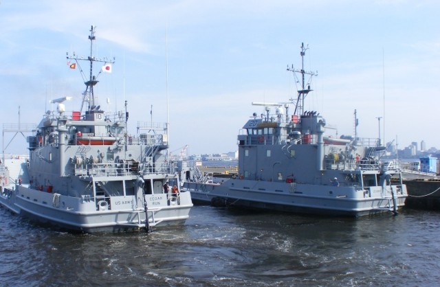 Landing Craft-Utility boats