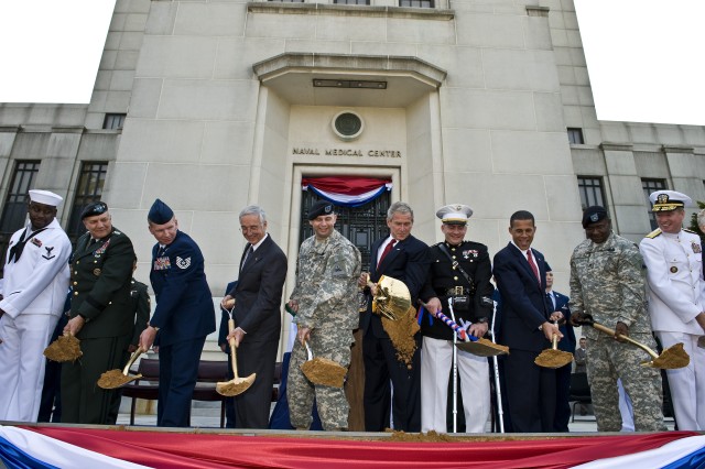 Walter Reed Ground Breaking Ceremony