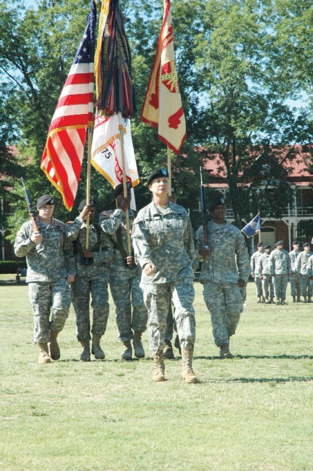 Grays takes command, Holt leads color guard to the field