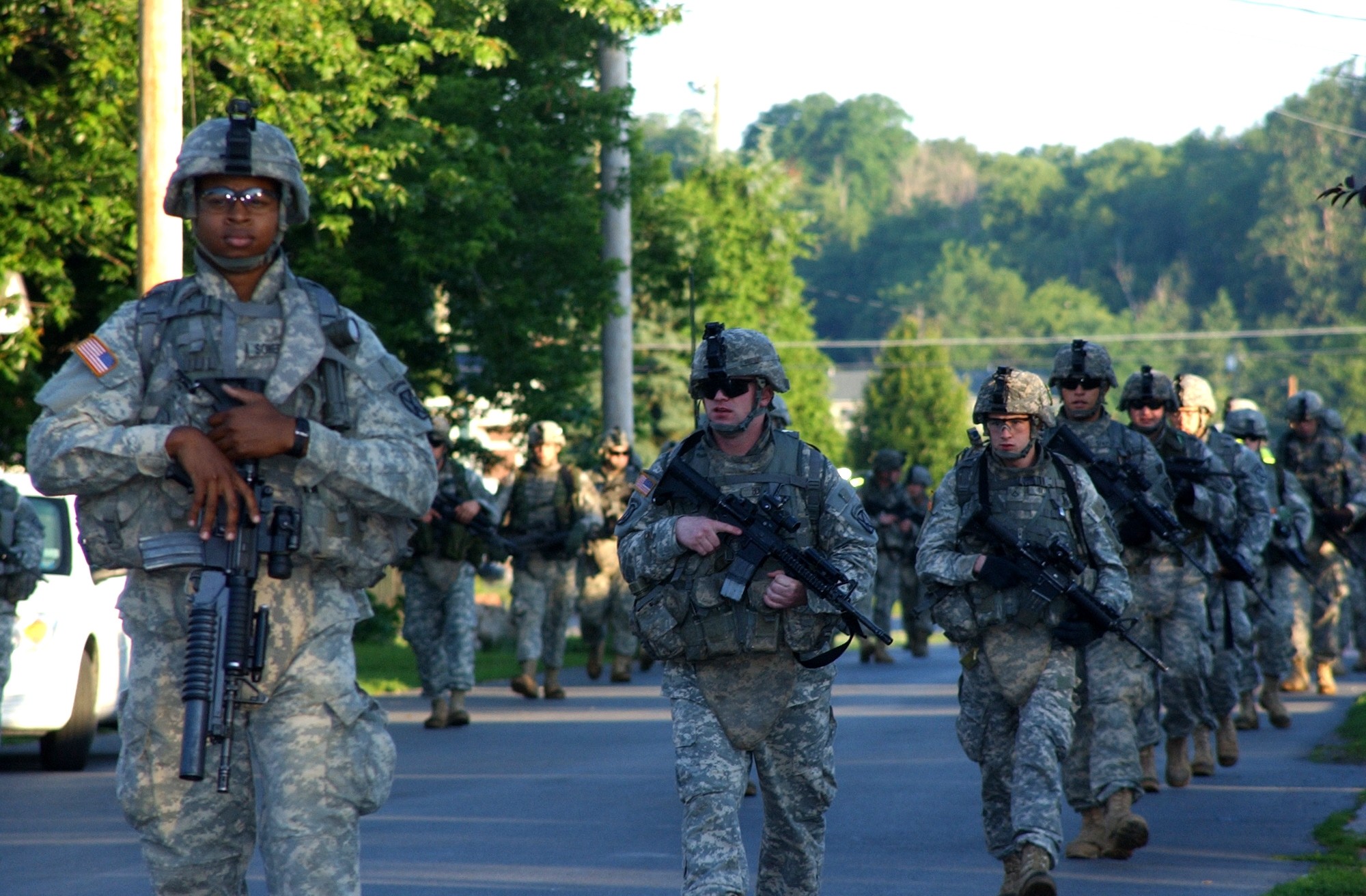 Troops complete historic road march Article The United States Army