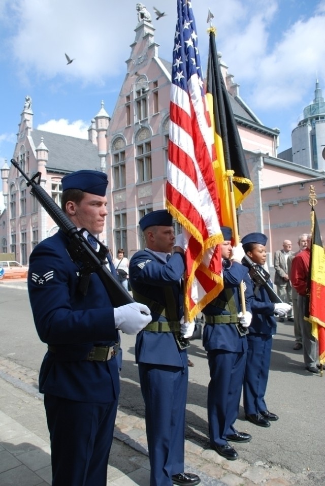 309th Airlift Squadron Color Guard