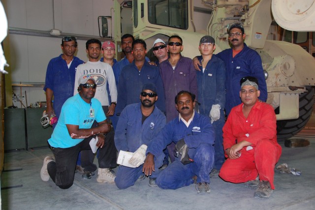 Qatar repair facility in full swing