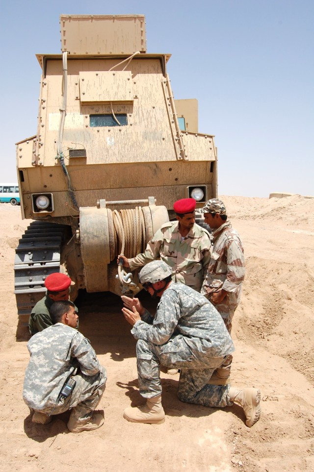 U.S. Army Europe engineers building relationships, security, infrastructure in Iraq