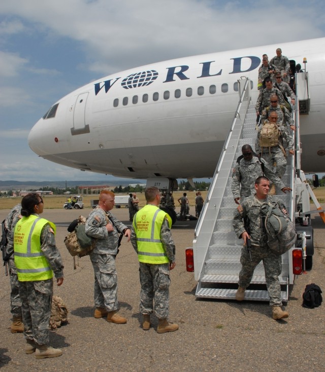 Troops arrive in Republic of Georgia